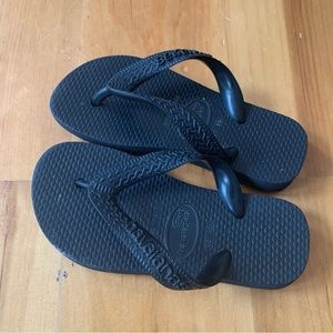 Havaianas 9T Black Flipflops